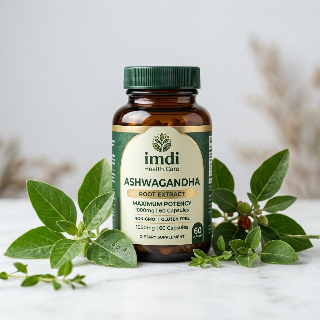 IMDI Ashwagandha KSM-66 Stress Relief